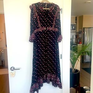 Free people boho maxi dress
